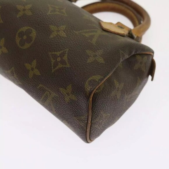 LOUIS VUITTON Monogram Mini Speedy Hand Bag - Picture 3 of 16